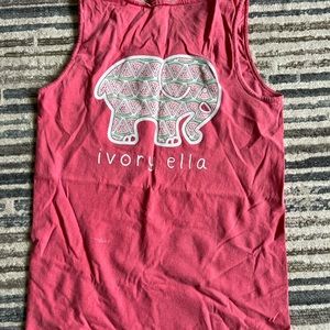 Ivory Ella Pink Elephant Crop-Top